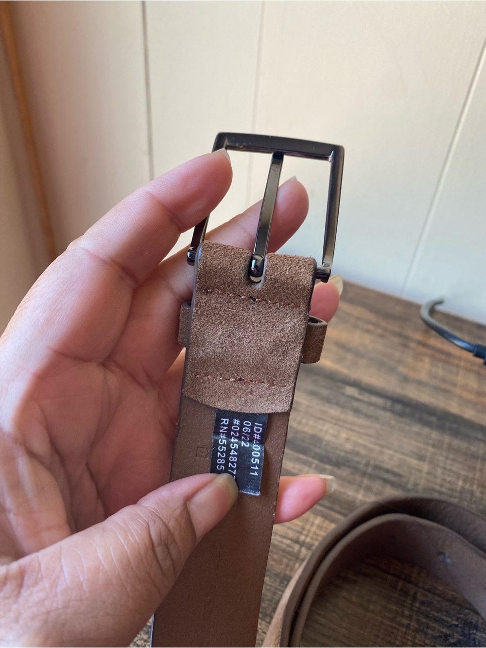 Express Suede Belt - Picture 5 of 8